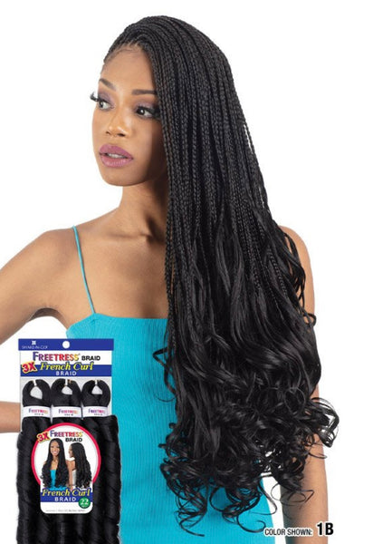 Freetress - French Curl Braid 3x - 22"