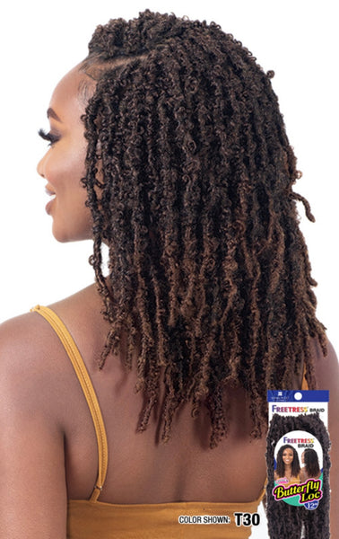 FreeTress Crochet Braids Butterfly Loc 12"