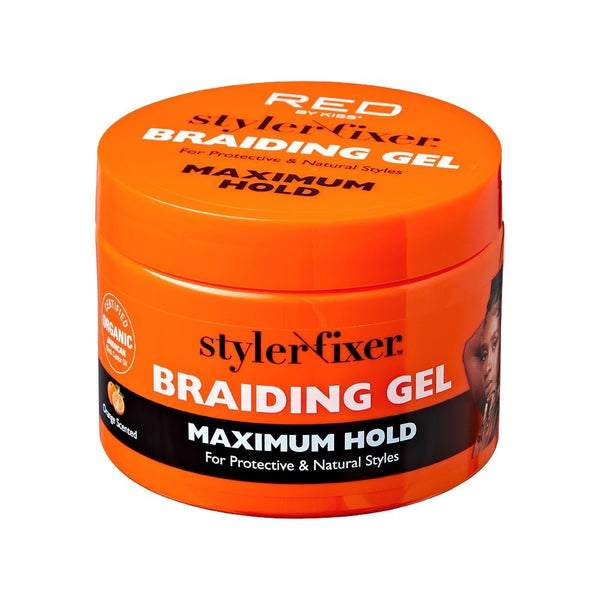 Red Styler Fixer Braiding Gel – Maximum Hold (6 US fl.oz.)