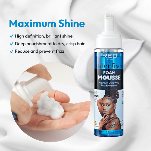 Red Styler Fixer Foam Mousse (8.7 US fl.oz.)