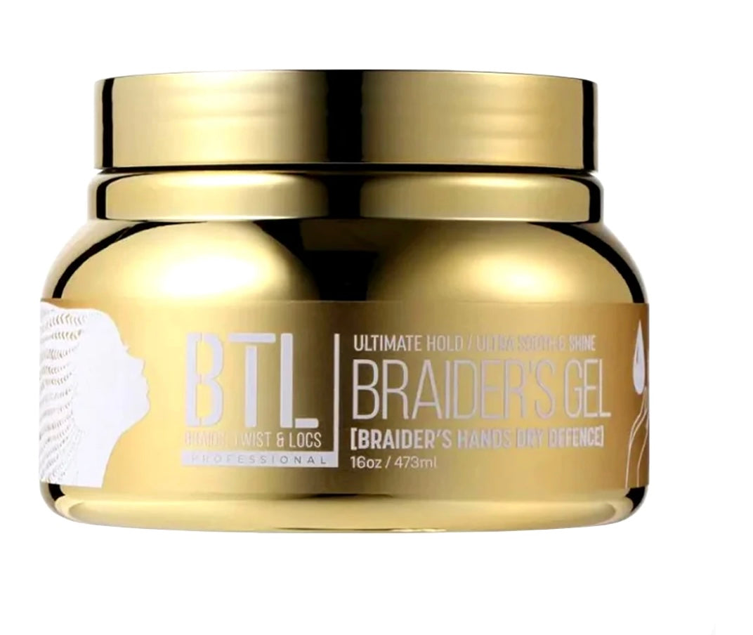 BTL Professional Braider's Gel - Braider's Hands Dry Defense