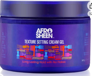 Afro sheen TEXTURE SETTING CREAM GEL