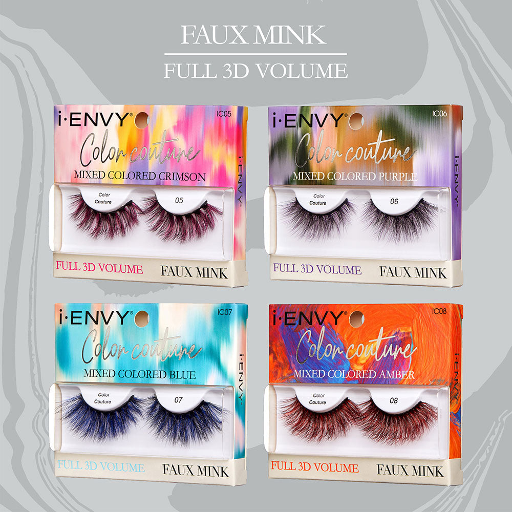 I-Envy Color Couture Mixed Faux Mink Lashes