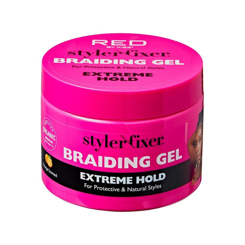 Red Styler Fixer Braiding Gel – Extreme Hold